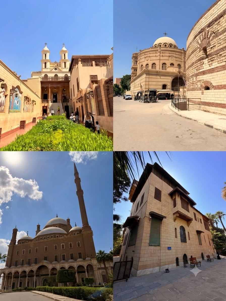 Private Coptic Cairo, Citadel &amp; Prince Mohamed Ali Palace Tour | Premium Full-Day Experience with Lunch - Egypt Tour Package