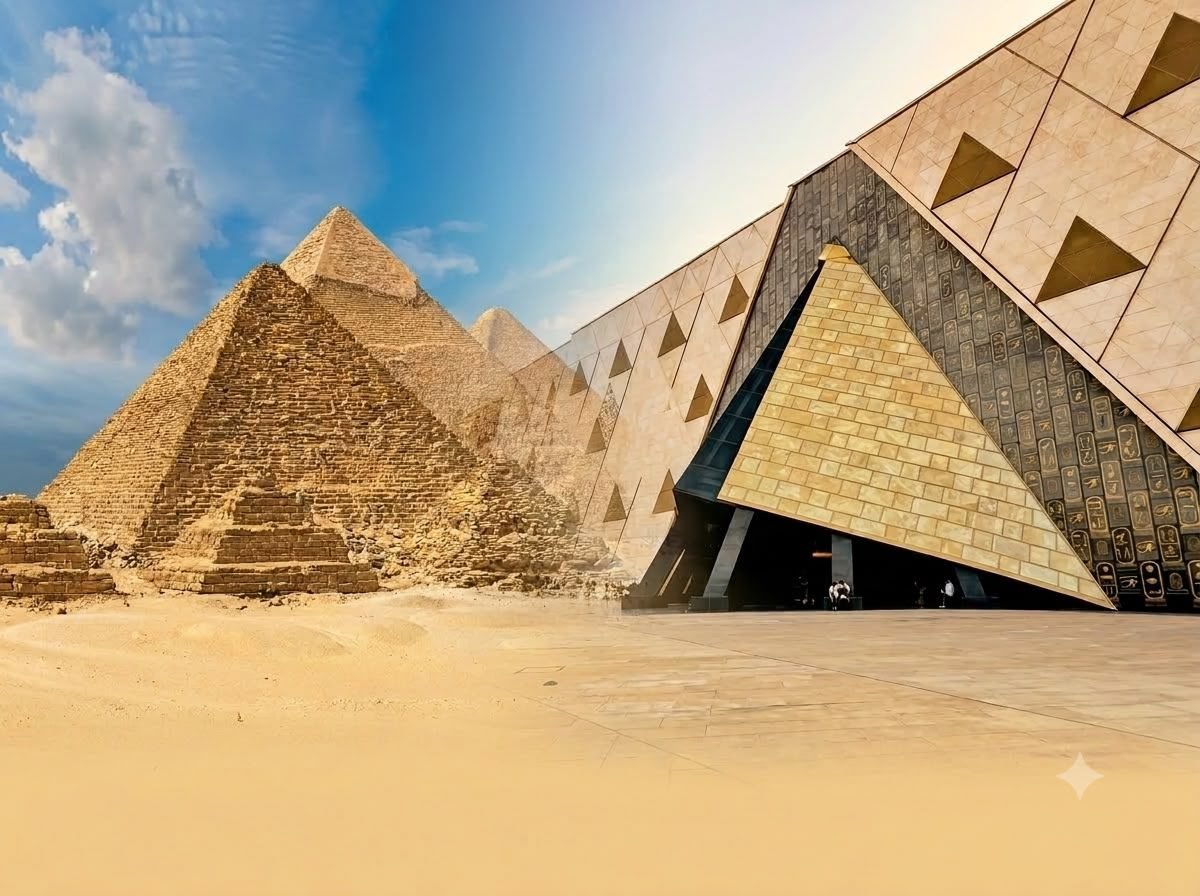 Pyramids of Giza ,Sphinx and Grand Egyptian Museum - Egypt Tour Package